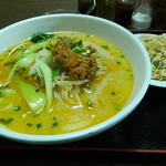 林菜家 - 坦々麺＋半炒飯セット（2012年）