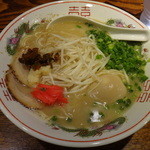 博多ラーメン　川兵衛 - ラーメン＋煮玉子