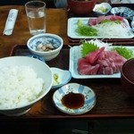 上総屋 - トロブツ定食（６００円）