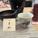 錦そや - 退屈。。お食事はじめまで小1時間かかります。。