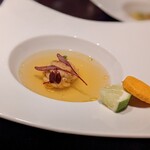 Matakana - 鱈の白子のコンソメスープ