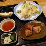 酒房　三日月食堂 - おすすめ定食ご飯大盛り