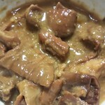 ちっちの唐揚げ - ホルモン煮込み