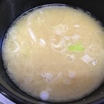 にんたまラーメン - 鶏白湯つけ麺のスープ部分(2021.9.24)