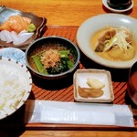 りんたろう - (限定数) 金華鯖の味噌煮 刺身付き 1500円