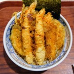 江戸前天丼 濱乃屋 - 令和3年11月
天丼 通常759円が毎月10日は天丼の日で550円