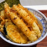 江戸前天丼 濱乃屋 - 令和3年11月
天丼 通常759円が毎月10日は天丼の日で550円
