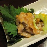 肴処 志堅原 - うにたこ