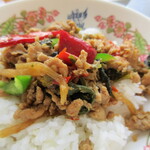タイ国料理 ゲウチャイ - ご飯はガパオ･ガーイ
