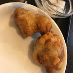 Taiwan Gyouzabou - 鶏のから揚げの振る舞い