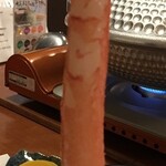 千年の湯 権左衛門 - カニ刺し