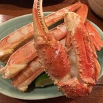 千年の湯 権左衛門 - 焼きガニ