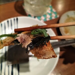 To Akari - 秋刀魚と大葉のパリパリ焼き