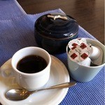 稲こし - ランチセットのコーヒー