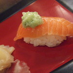 すし処 つま美 - お寿司　サーモン