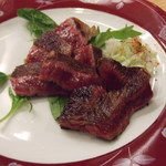 すし処 つま美 - 米沢牛のステーキ（二人分）