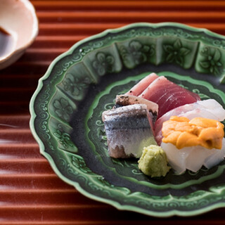 旬素材を使用したコースを堪能