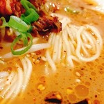 まる福 - 赤キムチラーメン