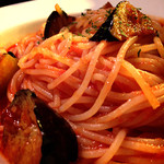 Puraimu - 茄子とトマトのスパゲッティー