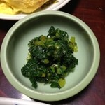 百姓屋敷 じろえむ - ⑦青菜の浅漬け