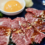 ルッカ - 牛ハラミ刺し