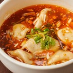 6 spicy soup Gyoza / Dumpling