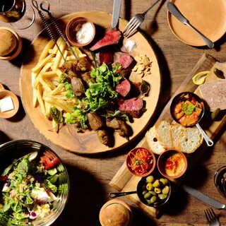 炭火と生ハムの贅沢パーティープラン【貸切も可能】