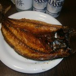 炉ばたひょうたん - 持ち帰ったサバの開きを自宅で焼きました！①