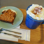 Kissaten Daijingu - カフェモカとキャロットケーキ