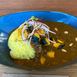 ロースター カフェ ペンギン堂 - カボチャ入りのカレー