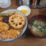 食事処 かずき - 天丼