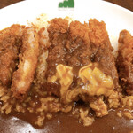 Moutain curry - ローストンカツカレー　チーズのせ