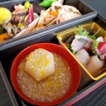 和の食 樹翠 - 存在感のある小蕪菊花とそぼろの餡