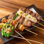 Assortment of 5 Grilled skewer