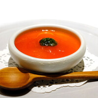 ARMONICO - 完熟トマトのジュレとモッツァレラチーズのムース