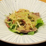 時の宿 すみれ - まくらと秋野菜のサラダ