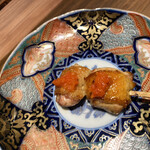 薪鳥新神戸 - ふりそで　高原比内地鶏　ハリッサソース