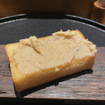 薪鳥新神戸 - 薪焼きトースト　鶏肉リエット