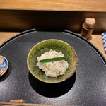 薪鳥新神戸 - 1杯目　ニラ