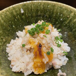 薪鳥新神戸 - 2杯目　卵黄とネギ