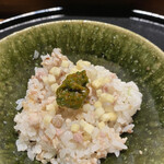 薪鳥新神戸 - 3杯目　かんずりと生姜