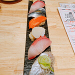 Sushi Sake Sakana Sugitama - 3巻盛り2人分^ - ^