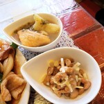 四季 - 副菜(納豆&煮物)