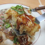 Okonomiyaki Kana - ふっくらして中はもっちり♪
