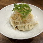 創作麺工房 鳴龍 - 水餃子(３ケ)　300円