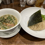 創作麺工房 鳴龍 - 醤油つけ麺　950円