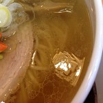 春の風 - スープ　塩らーめん　2012年12月