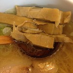 春の風 - メンマ　塩らーめん　2012年12月