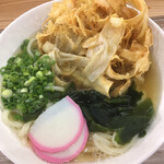 うどん家 丸孝 - ごぼ天うどん   ￥500なり