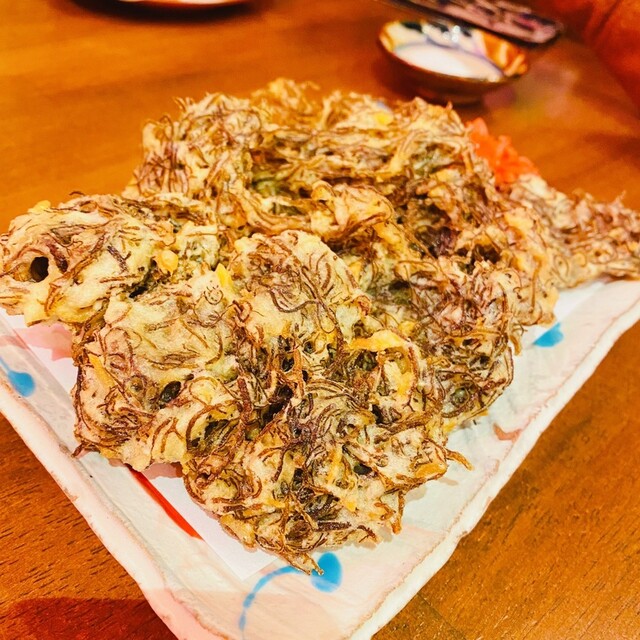 もずくの天ぷら】』by チャピログ : 沖縄SOULFOODじゃむ 那覇国際通店